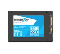 BRAINZAP 64 Go SATA III 2.5" SSD 6 Gbit/s - 300 Mo/s Lecture 250 Mo/s Écriture Solid State Drive