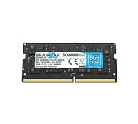 BRAINZAP 8GB DDR4 2133MHz PC4-2133P So-DIMM CL15 2Rx8 1.2V Unbuffered Non-ECC Mémoire RAM pour Ordinateur Portable Module de mémoire