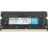 BRAINZAP 8GB DDR4 RAM SO-DIMM PC4-2666V-SA2-11 1Rx8 2666 MHz 1.2V CL19 Mémoire pour ordinateur portable non buffered Non-ECC