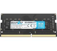 BRAINZAP 8GB DDR4 RAM SO-DIMM PC4-3200AA-SEO-10 1Rx8 3200 MHz 1.2V CL22 Mémoire pour ordinateur portable non buffered Non-ECC