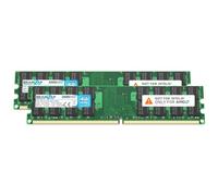 BRAINZAP Barrette de mémoire RAM DDR2 DIMM PC2-5300U 2Rx16 800 MHz 1,8 V CL5 AMD (2 x 4 Go)