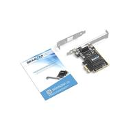 BRAINZAP Carte réseau PCI-Express 2,5 Gbit/s PCI-Express High Speed LAN Carte Realtek RTL8125B 10/100/1000 Mbits