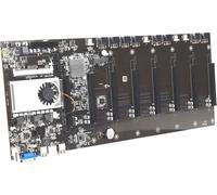 BRAINZAP Intel HM77 BTC-T37 Crypto Mining Carte mère 8x PCI-Express PCIe Carte mère tout-en-un avec CPU
