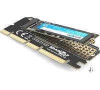 BRAINZAP M.2 M2 NVMe SSD vers PCI-E PCI-Express PCIe 3.0 x16 Carte convertisseur M, M+B Key