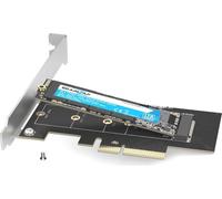 BRAINZAP M.2 M2 NVMe SSD vers PCI-E PCI-Express PCIe 3.0 x4 Carte adaptateur convertisseur M Key, B+M Key