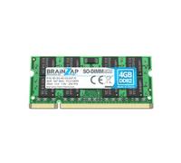 BRAINZAP Memorycity Mémoire RAM DDR2 SO-DIMM PC2-5300S 2Rx8 667 MHz 1,8 V CL6 pour ordinateur portable