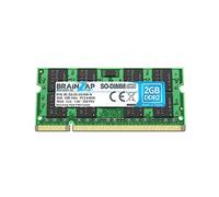 BRAINZAP Memorycity Mémoire RAM DDR2 SO-DIMM PC2-6400S 2Rx8 800 MHz 1,8 V CL6 pour ordinateur portable