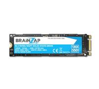 BRAINZAP 128GB NVMe SSD - M.2 NGFF 2280 - PCI-e 3.0 x4 - 3500 MB/s en lecture - 2500 MB/s en écriture - SSD interne