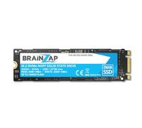 BRAINZAP SSD NVMe 256 Go - M.2 NGFF 2280 - PCI-e 3.0 x4-3500 Mo/s en lecture - 2500 Mo/s en écriture - SSD interne