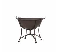 Siena Garden Braséro Effet Ancien 64,5 x 53,5 x 48,5 cm Marron Rouille