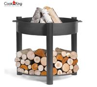 Braise Montana Ø 80 Cm Foyer Pour Le Jardin En Acier Panier À Griller