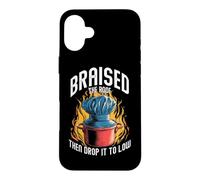 Braise The Roof, Then Drop it to Low. Chef Puns Coque pour iPhone 16 Plus