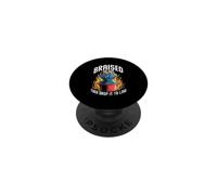 Braise The Roof, Then Drop it to Low. Chef Puns PopSockets PopGrip Adhésif
