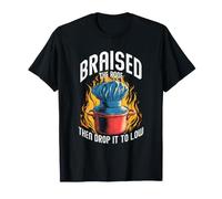 Braise The Roof, Then Drop it to Low. Chef Puns T-Shirt
