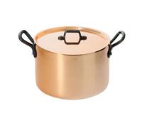Braisiere cuivre-inox a couv.a.fonte ø24