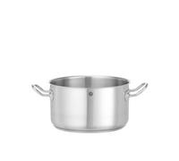 HENDI Marmite, médiane, sans couvercle, pot de cuisson, casserole, braisière, faitout, convient à toutes les sources de chaleur, lavable au lave-vaisselle, 6L, ø240x(H)135mm, acier inoxydable