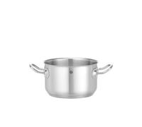 HENDI Marmite, médiane, sans couvercle, pot de cuisson, casserole, braisière, faitout, convient à toutes les sources de chaleur, lavable au lave-vaisselle, 1,8L, ø160x(H)95mm, acier inoxydable