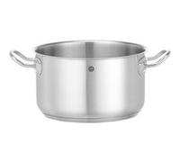 HENDI Marmite, médiane, sans couvercle, pot de cuisson, casserole, braisière, faitout, convient à toutes les sources de chaleur, lavable au lave-vaisselle, 3,5L, ø200x(H)115mm, acier inoxydable