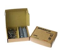 Brakco Plaquettes De Frein à Disque Silent-mineral Shimano Xt/xtr Br-m900 2011/xt Br-m8002 25 Unités