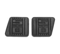 Brake and Clutch Pedal Pad Embossed Rubber Replacement for 5 Speed Manual 1979-1993 E0ZZ 7624, Brake Pedal Pad Rubber Cover