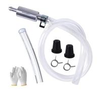 Brake Bleeder Hose One Way Check Valve, Tube Bleeding Tool Kit for Car Motorcyle Clutch, Hydraulic Brake Fluid Bleeder Replacement Hose kit with Tube & Clamp, Universal Durable Car Accessories (1 PCS)