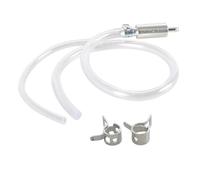 Brake Bleeder, Oil Fluid Extractor Tool, Soft Clear Hose Extractor for Motorcycle Scooter System Maintenance Repair Motorbikes Garage Workshop Vehicle Use, 5.2x1.2x0.8cm