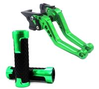 Brake Clutch Levers Leviers De Frein Et D'embrayage Réglables Pour Moto Compatible Avec VTR1000F Pour Firestorm 1998 1999 2000 2001 2002 2003 2004 2005(Green,1 set)