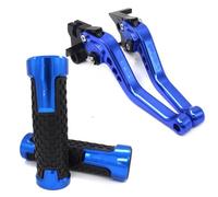 Brake Clutch Levers Leviers De Frein Et D'embrayage Réglables Pour Moto Compatible Avec VTR1000F Pour Firestorm 1998 1999 2000 2001 2002 2003 2004 2005(Blue,1 set)