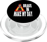Brake in Make My Day - Protection Amusante pour Chien et Chiot PopSockets PopGrip pour MagSafe
