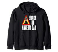 Brake in Make My Day - Protection Amusante pour Chien et Chiot Sweat à Capuche