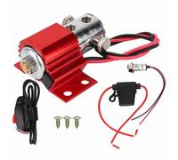 Brake Line Lock Kit | 1000 PSI Hill Holder & Drag Race Control | Electric Roll Control for Front/Rear Brakes | 12-16V Universal Solenoid Valve, Red