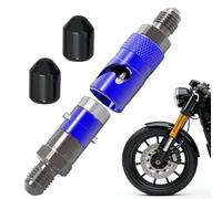 Brake Line Quick Disconnect Break Coupling Motorcycle Connector [AN3 Racing Fitting] Quick Release Brake Hose Adapter Alloy Interface | Leakproof Oil Cut Off Swìtch | Racing Upgrade Repair Too