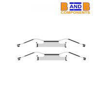 BRAKE PAD RETAINING SPRING CLIPS FRONT VW T5 TRANSPORTER VAN A1250