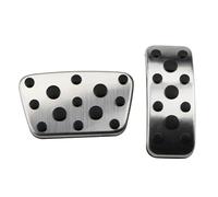 Brake Pedal Accessoires Auto : Couvre-pédales Pour Fortuner Camry Highlander Land Cruiser ES RX LS LX CT200H (conduite À Gauche) Clutch Pedal(2pcs AT)