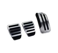 Brake Pedal Pour Sunny Pour Versa Pour Latio Pour V-Drive Acier Inoxydable AT Pédales Voiture Accélérateur Gaz Frein Repose-pédale Couvre-pédale Accessoires Clutch Pedal(3 pcs)