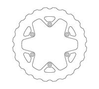BRAKE ROTOR FIX WAVE MUD
