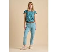 Brakeburn Brakeburn Blue Cropped Blake Trousers