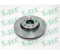Brakes LPR C1281 V Ventilé Disque de Frein