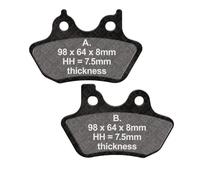 Braking Disque de Frein Avant Moto Guzzi Breva 750 i.e. llg00 2004