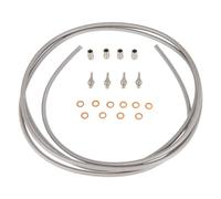 Braking Kit de Câbles de Frein Flexibles en Acier pour VTT avec Gaines de Frein - Argenté - Taille non spécifiée