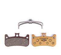 Braking Plaquettes de frein à disque Formula Cura 4 Carbone métallique Doré