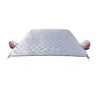 BRALEM Voiture Pare-Brise Couverture, pour Renault Kangoo II Express Maxi 2013-2021, Garde-Gel avec Côté Aile Miroir Couverture, Soleil et Glace Protecteur, Imperméable Poussière