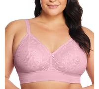 Glamorise Bralette Bramour Gramercy Dentelle Luxe sans Armatures Spéciale Grandes Tailles n°7012
