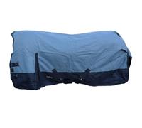 Brama-West Couverture d'extérieur à col haut - 600D/100 g - Imperméable - Bleu - Taille 145