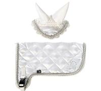 Brama West HKM Hobby Horse Set « Tournoi - Couverture et bonnet anti-mouches de la série HKM Turnier - Parfait pour les loisirs et les tournois