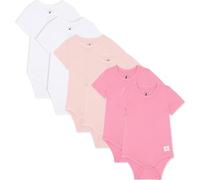 Bramble & Bear Lot de 3/6 - Gilets à manches courtes pour bébés - Gilets unisexes en coton biologique pour bébés de 0 à 3 ans