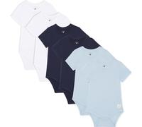 Bramble & Bear Lot de 3/6 - Gilets à manches courtes pour bébés - Gilets unisexes en coton biologique pour bébés de 0 à 3 ans