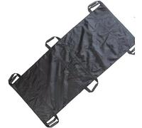 Brancard Pliant Portable Avec Poignées En Caoutchouc Mousse, Brancard Médical, Fait De Sangles En Nylon, Sûr Et Robuste, Conception Étanche, Mesure 43,3 X 27,5 Pouces, Supporte 220 Livres(Standaard)