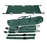 Brancard Pliant pour Les Urgences Médicales, Civière Médicale D’Urgence Portable en Alliage D’Aluminium De Haute Qualité pour Le Transport De Patients, Green Sage