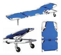 Brancard Portable Patient Transports Brancard Pliant Coussin de Lit de Positionnement de Transports Brancard Gurney Imperméable pour un Levage et un Transfert Faciles